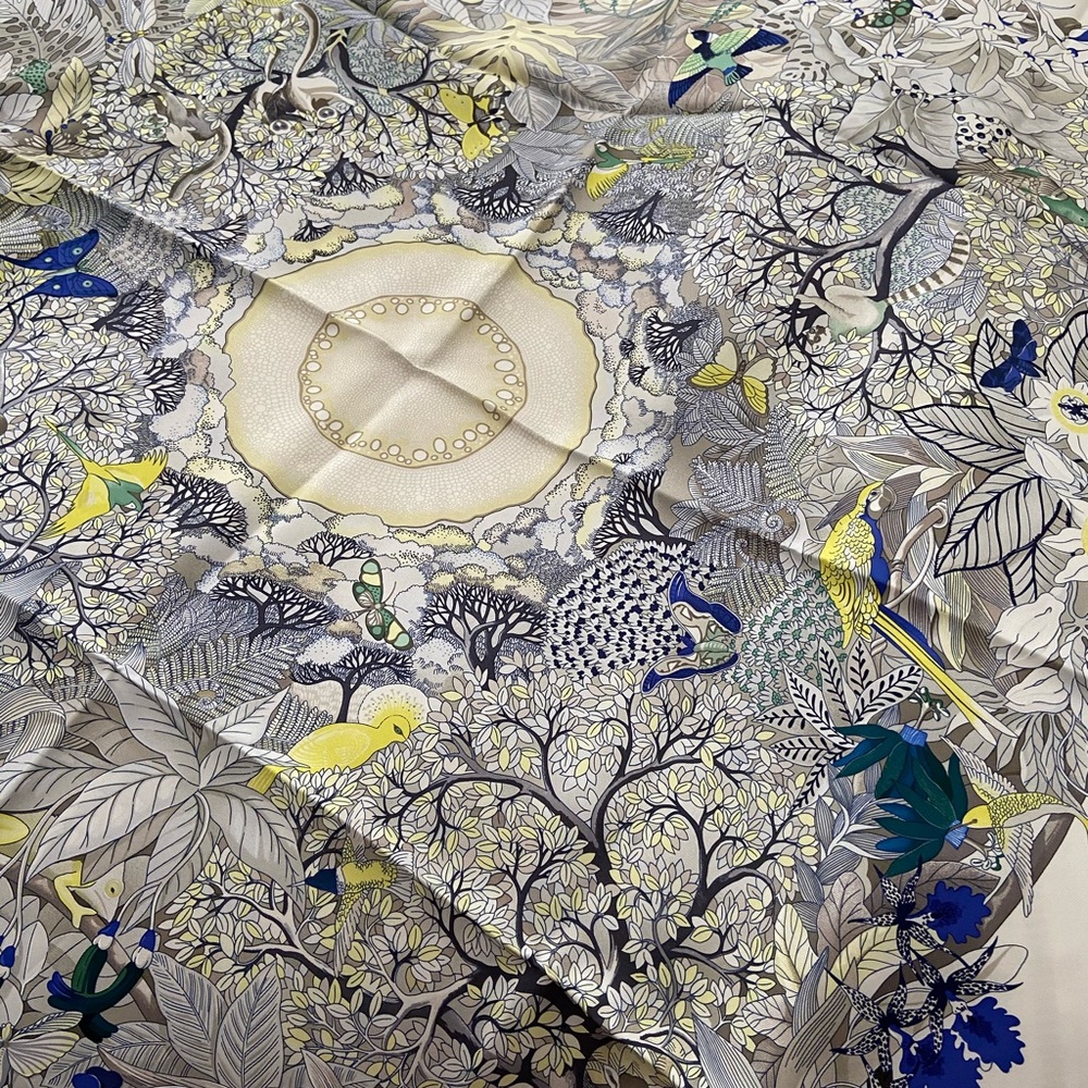 Hermès silk twill scarf